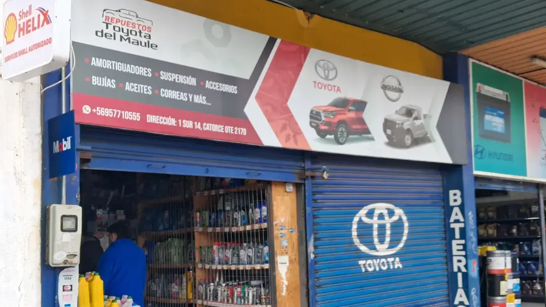 Portada de Repuestos Toyota del Maule