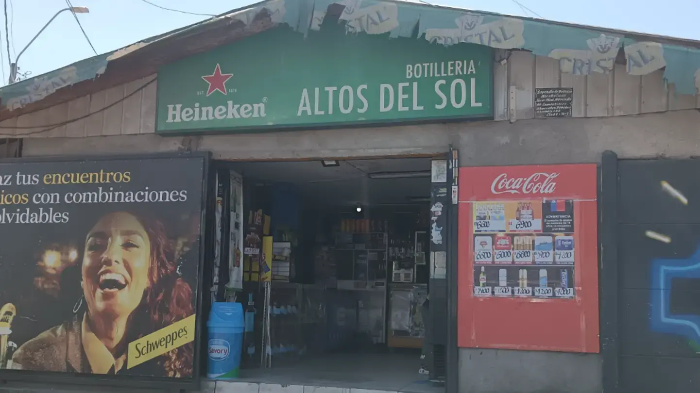 Portada de Botillería Altos del Sol