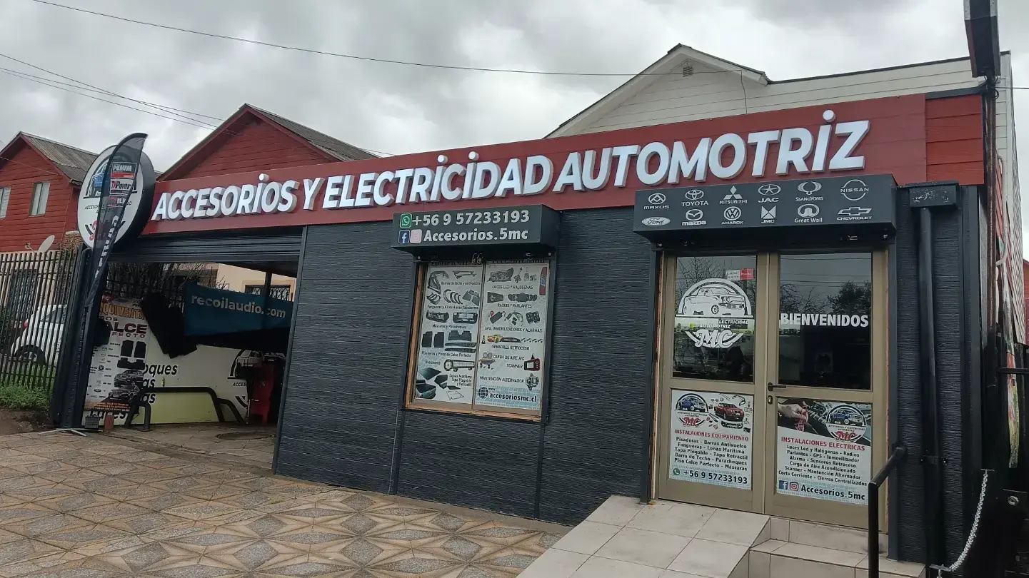 Portada de Accesorios y Electricidad Automotriz MC